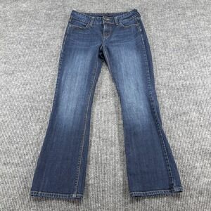 Levis 526 Slender Bootcut Jeans Womens 6 Blue Medium Wash Mid Rise Denim Stretch